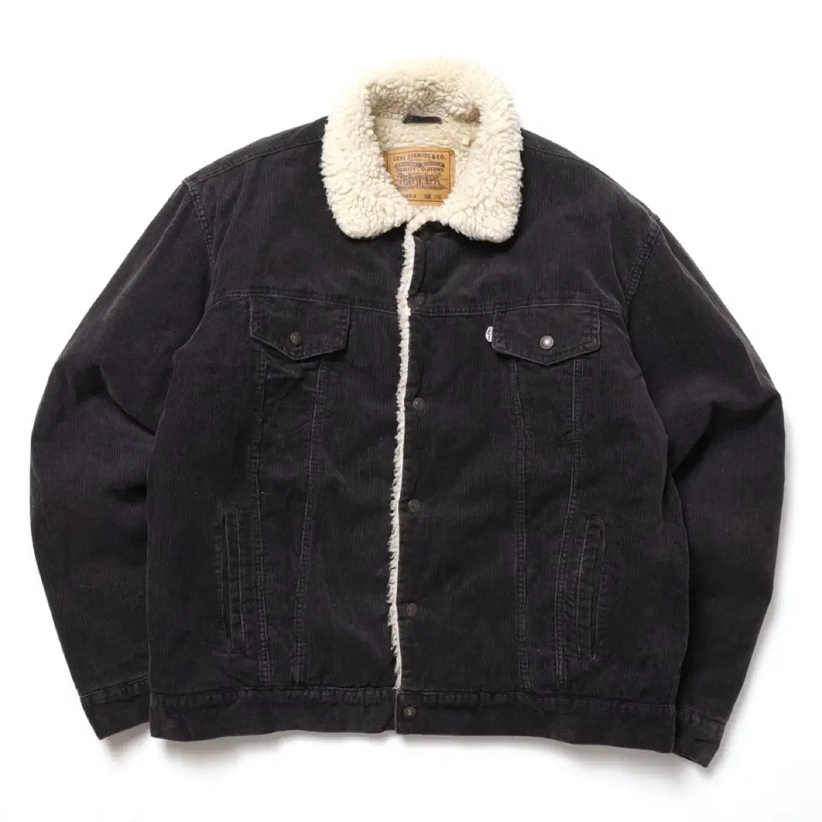 리바이스 Sherpa Trucker Denim Jacket