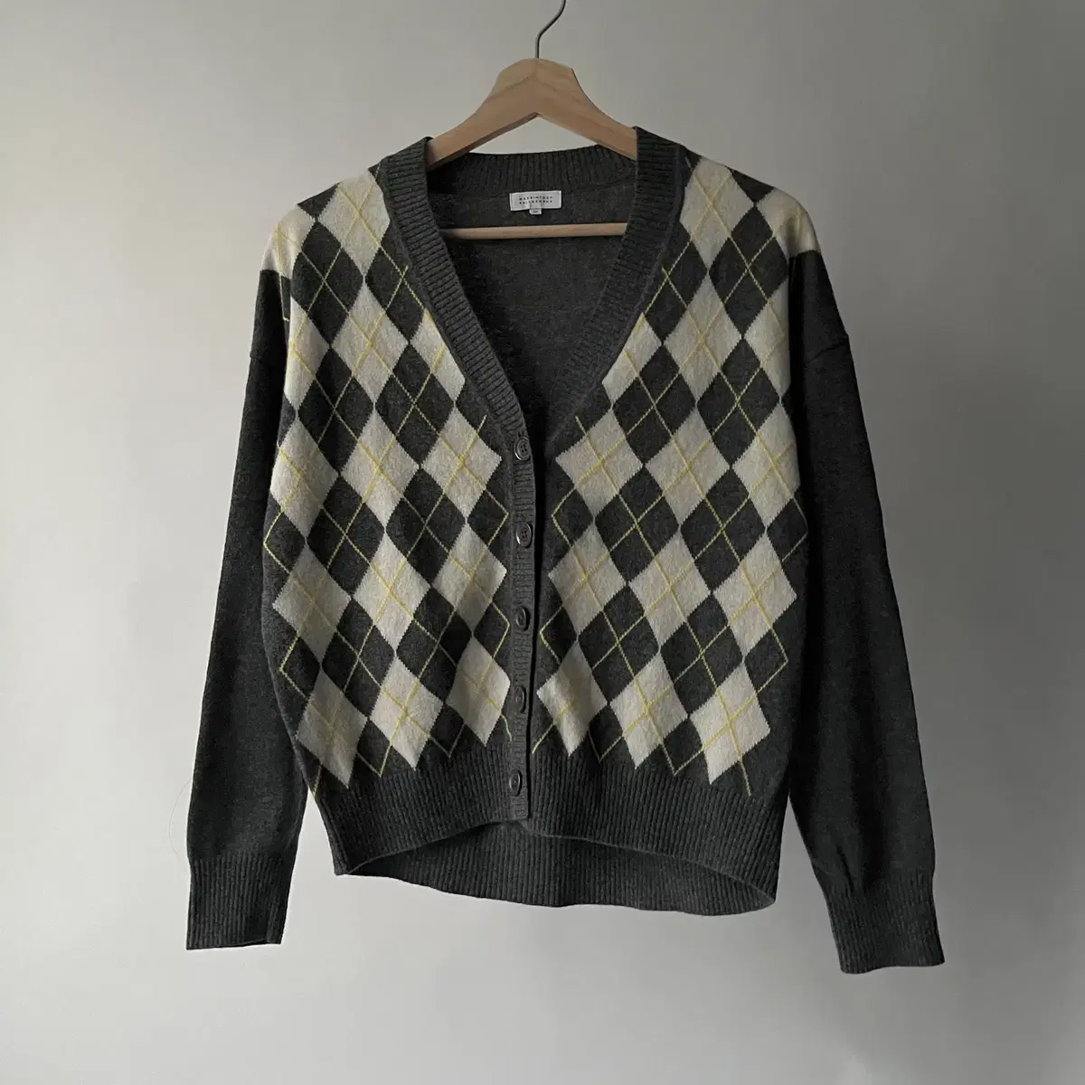 MACKINTOSH PHILOSOPHY argyle cardigan