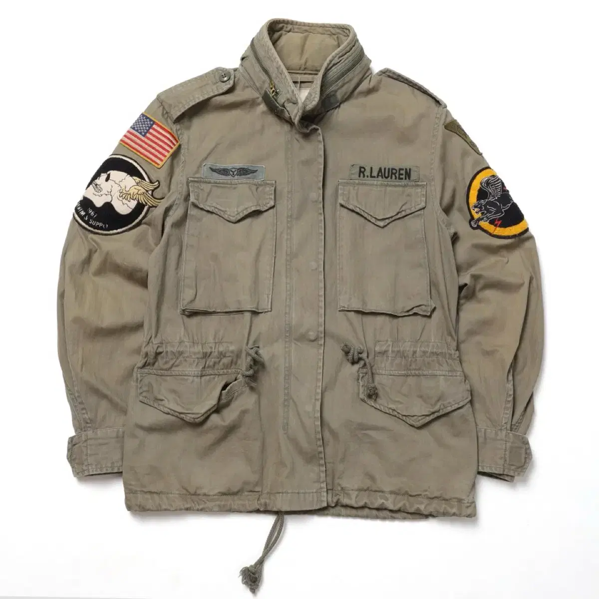 데님 앤 서플라이 Patch Work M-65 Field Jacket