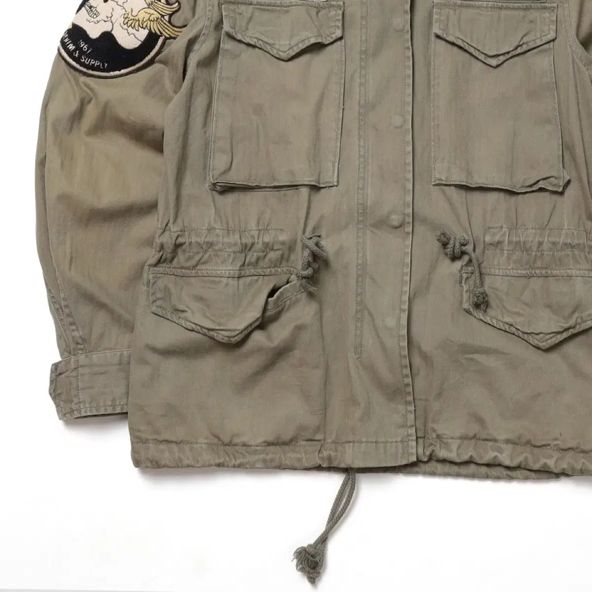 데님 앤 서플라이 Patch Work M-65 Field Jacket