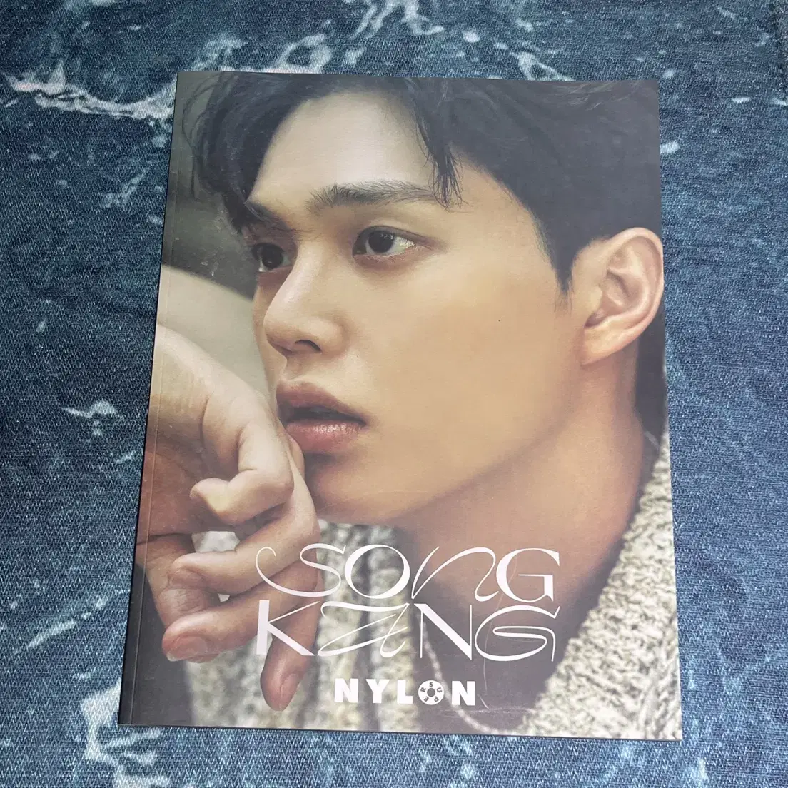 반택포) 송강 일본 NYLON SUPER 잡지/화보집 포스터 DVD 포함