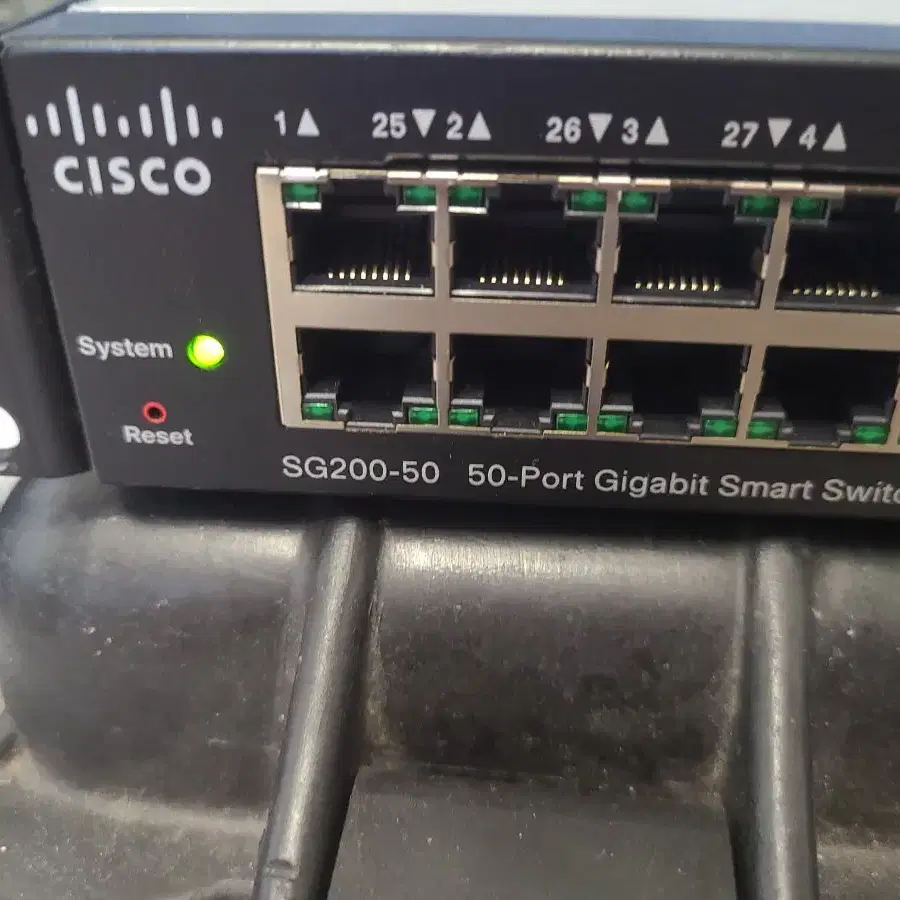 시스코 SG200-50 50포트 기가비트 스위치 허브 Cisco