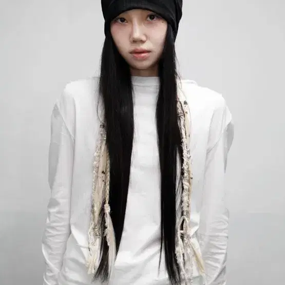 패스터 paster braided hair keyring beanie