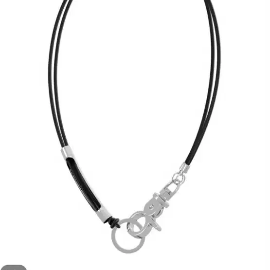 세이지가세이지 3way Sporty Necklace (Black)45cm