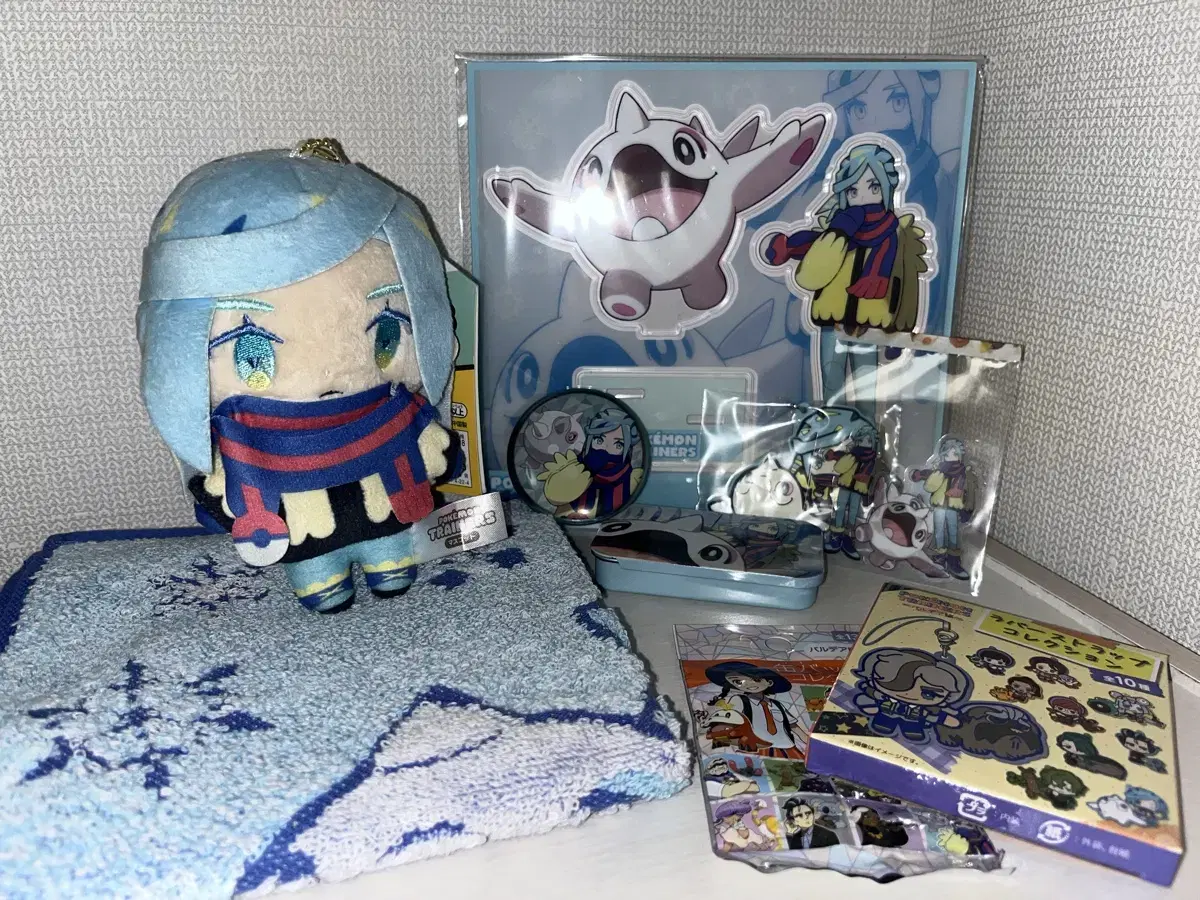 Pokémon Grewish Noonie Can Badge Acrylic Stand and other goods for sale