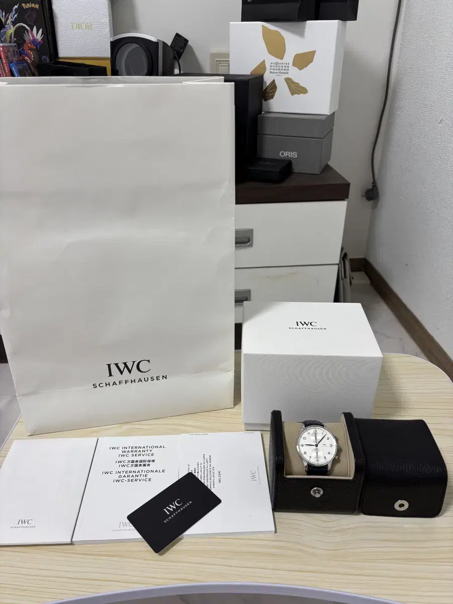 IWC 포르투기저 371605 신형 블루핸즈 모델 풀박스 판매