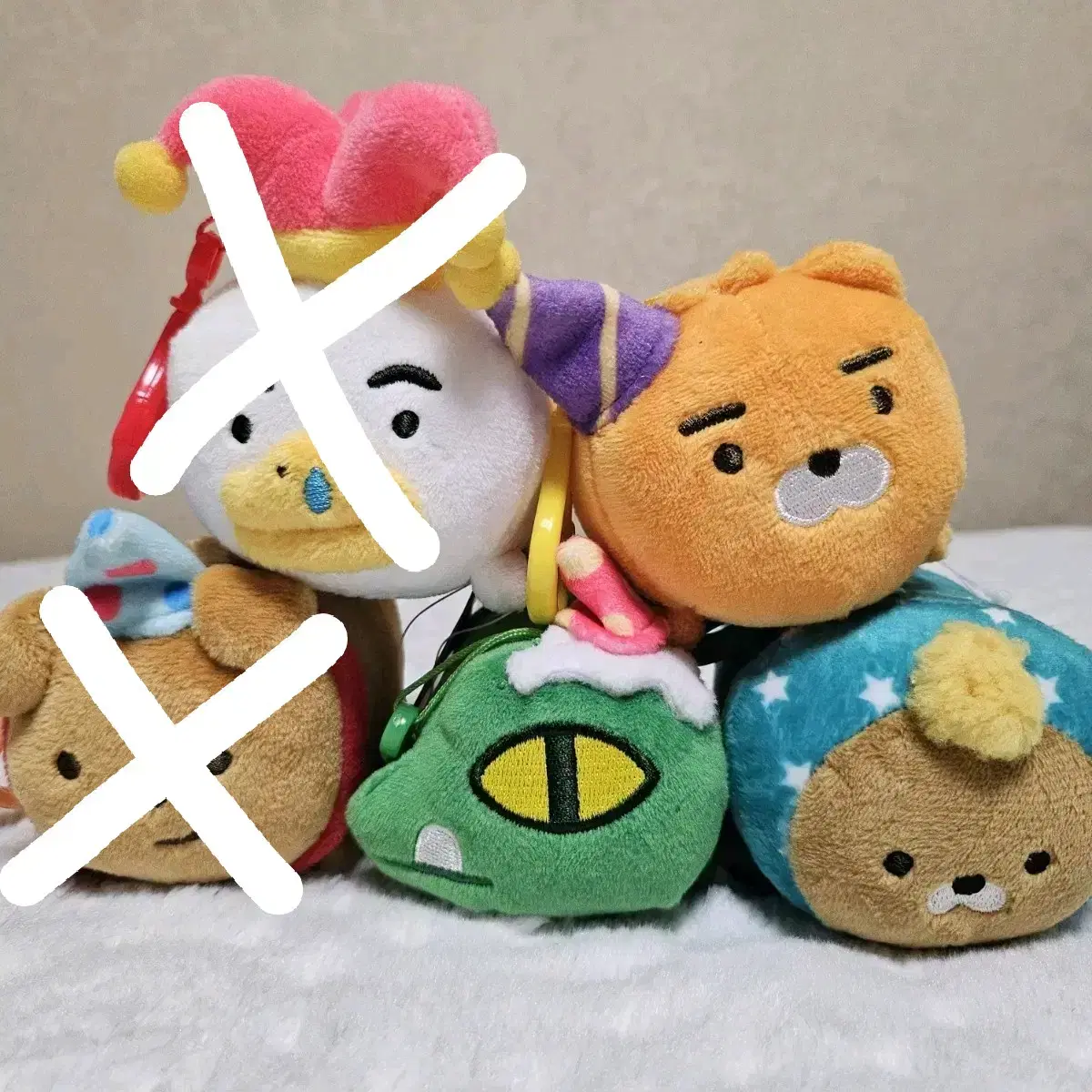 카카오프렌즈 스마일 쌓기 리틀인형 키링 (프로도X) 일괄 10,000원