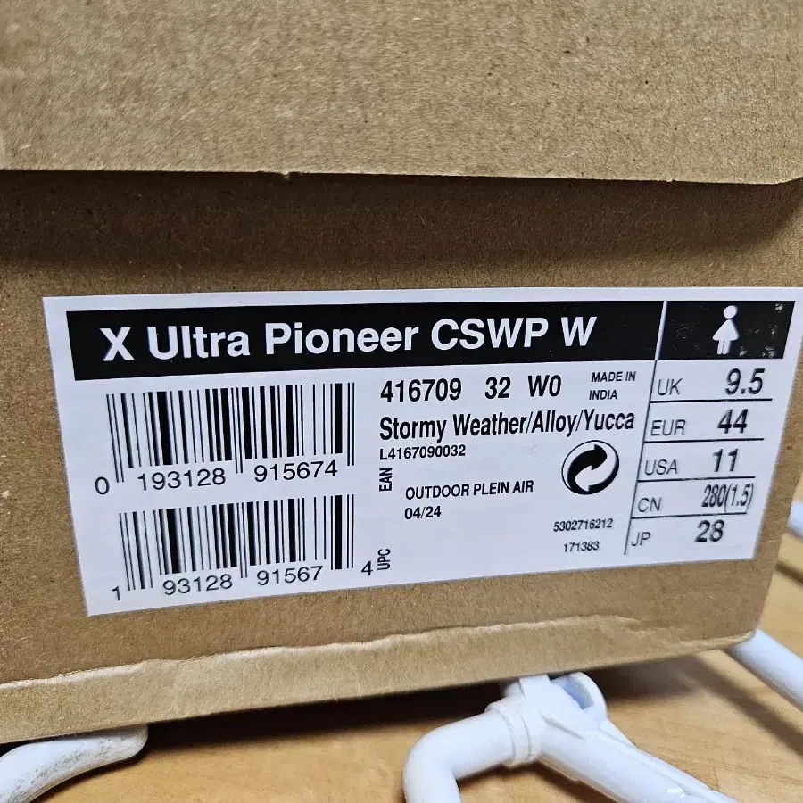 새제품 살로몬  280 X Ultra Pioneer CSWP W