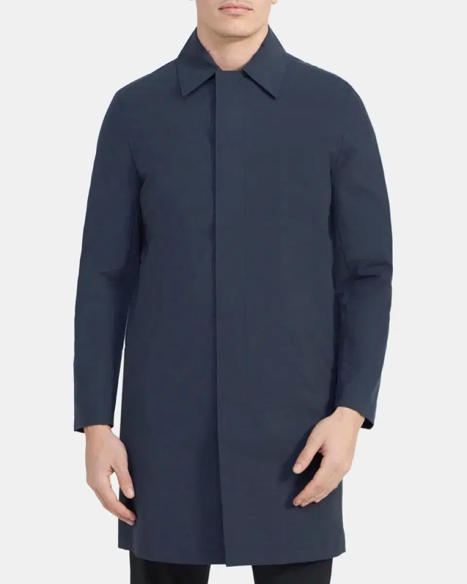 Theory schaffer coat(L) navy 정가 45만원