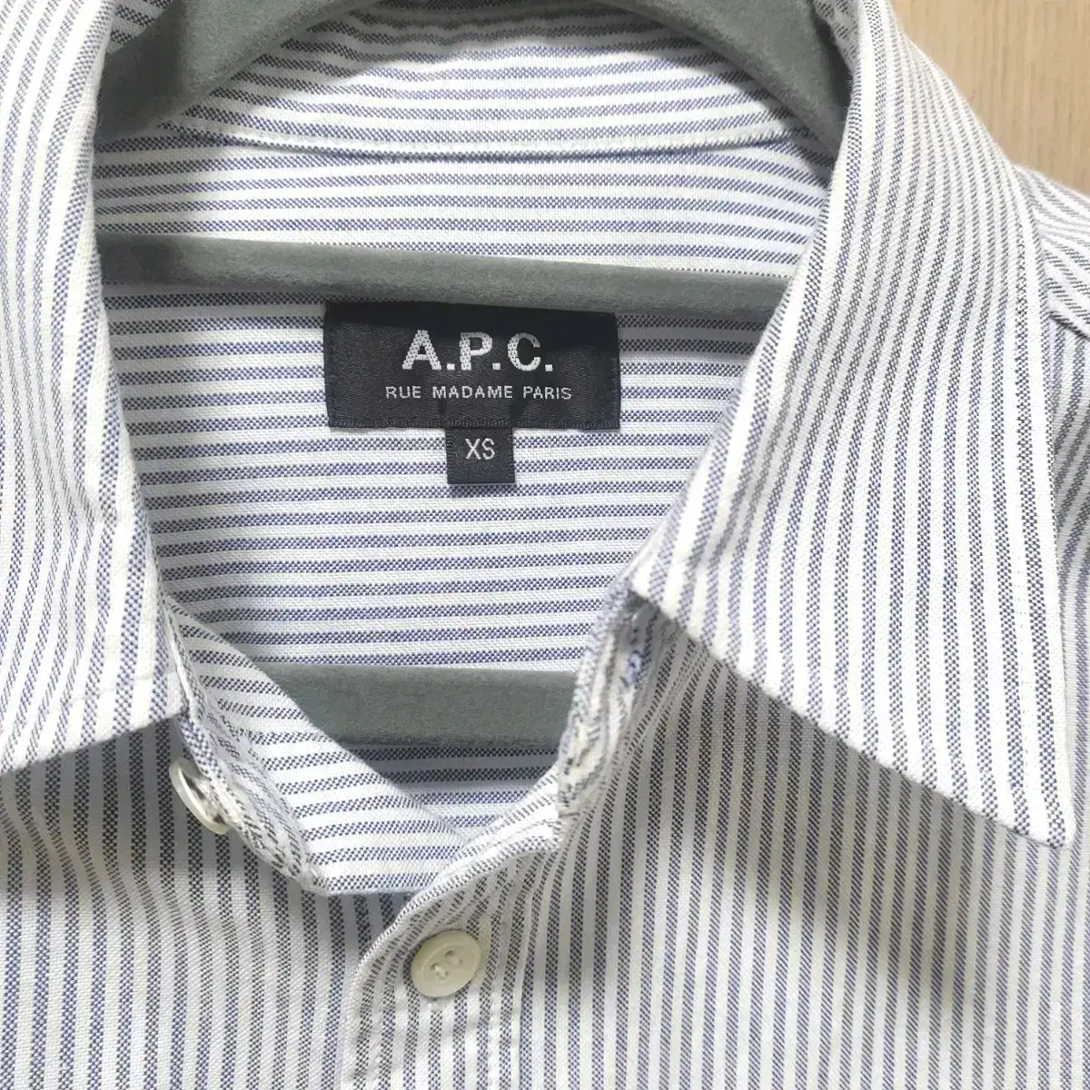 아페쎄 apc 셔츠 xs