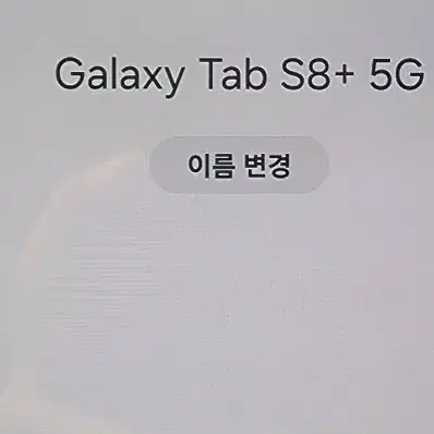 (A급)갤럭시탭 s8 + 5G 모델 256G