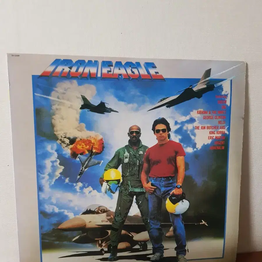 OST 영화음악lp Iron Eagle 아이언이글Queen 킹코브라