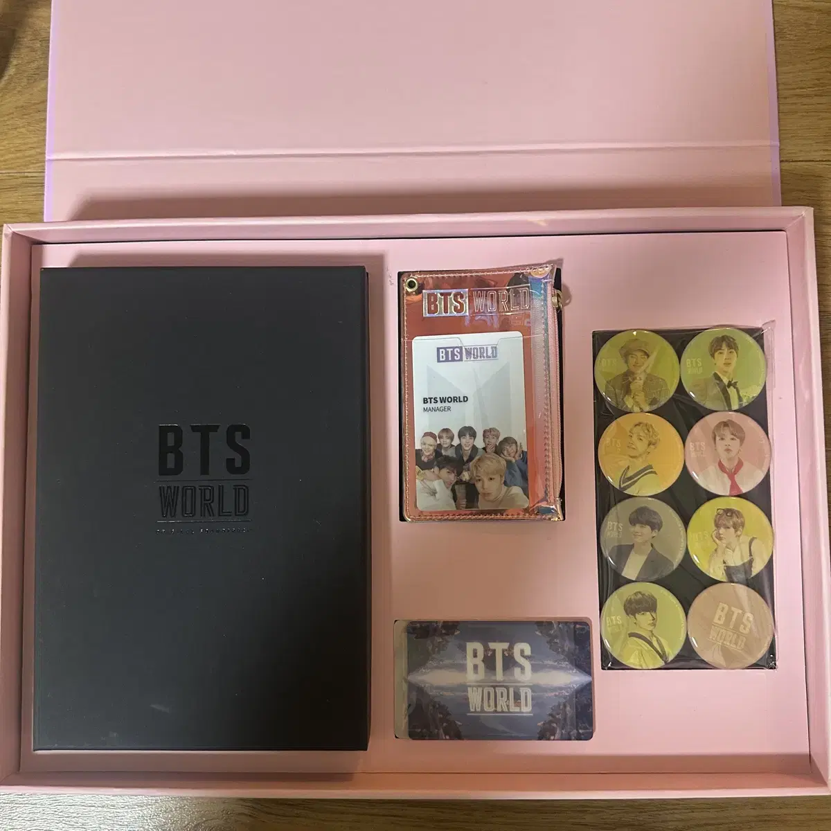 BTS world 앨범 한정판 풀패키지