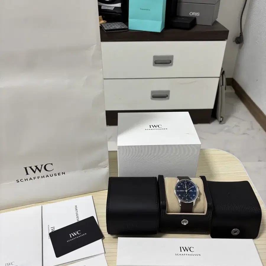 IWC 포르투기저 신형 검판 모델 풀박 판매