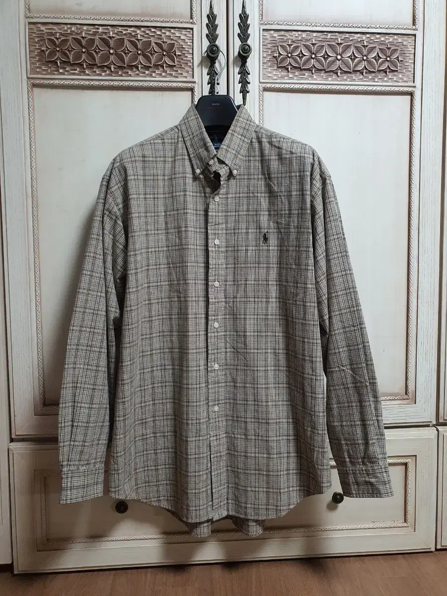 New Product Grade Polo Ralph Lauren Tartan Check Flannel Check Oxford Shirt Blake L