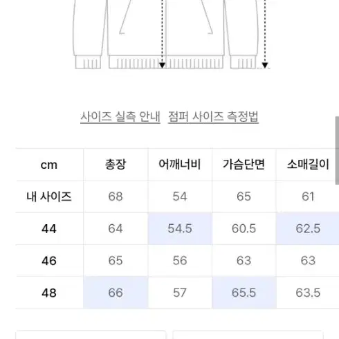 엘무드 컴바인드 울 테크니컬 블루종 자켓 블랙 44