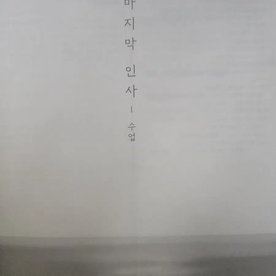 시대인재 강은양(김은양) 길라잡이 마지막 인사 판매(2025학년도 수능