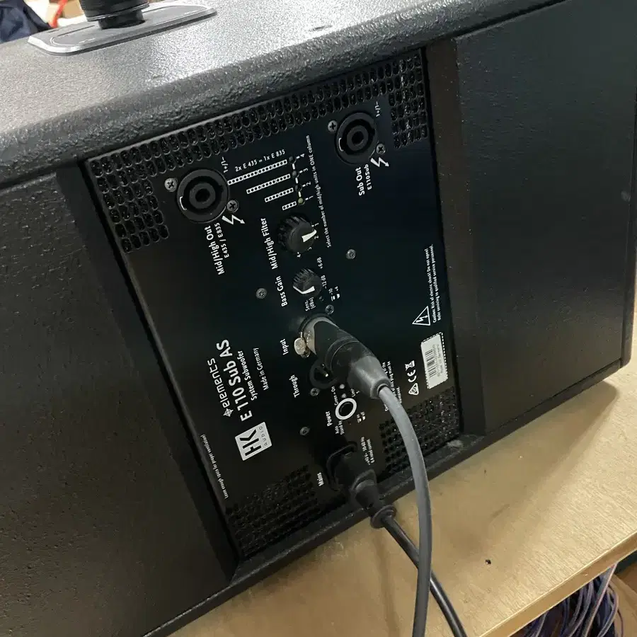 HK Audio E835 / E110AS 스피커 세트