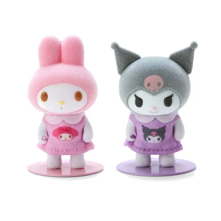 Sanrio Pitatto Friends Mini Floki Figure My Melody Kuromi