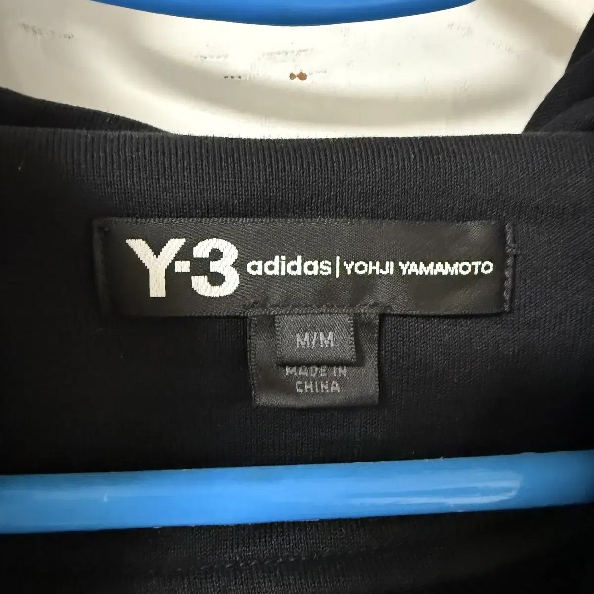 Y-3 19SS 시그니처 백로고 후드 집업 블랙 M