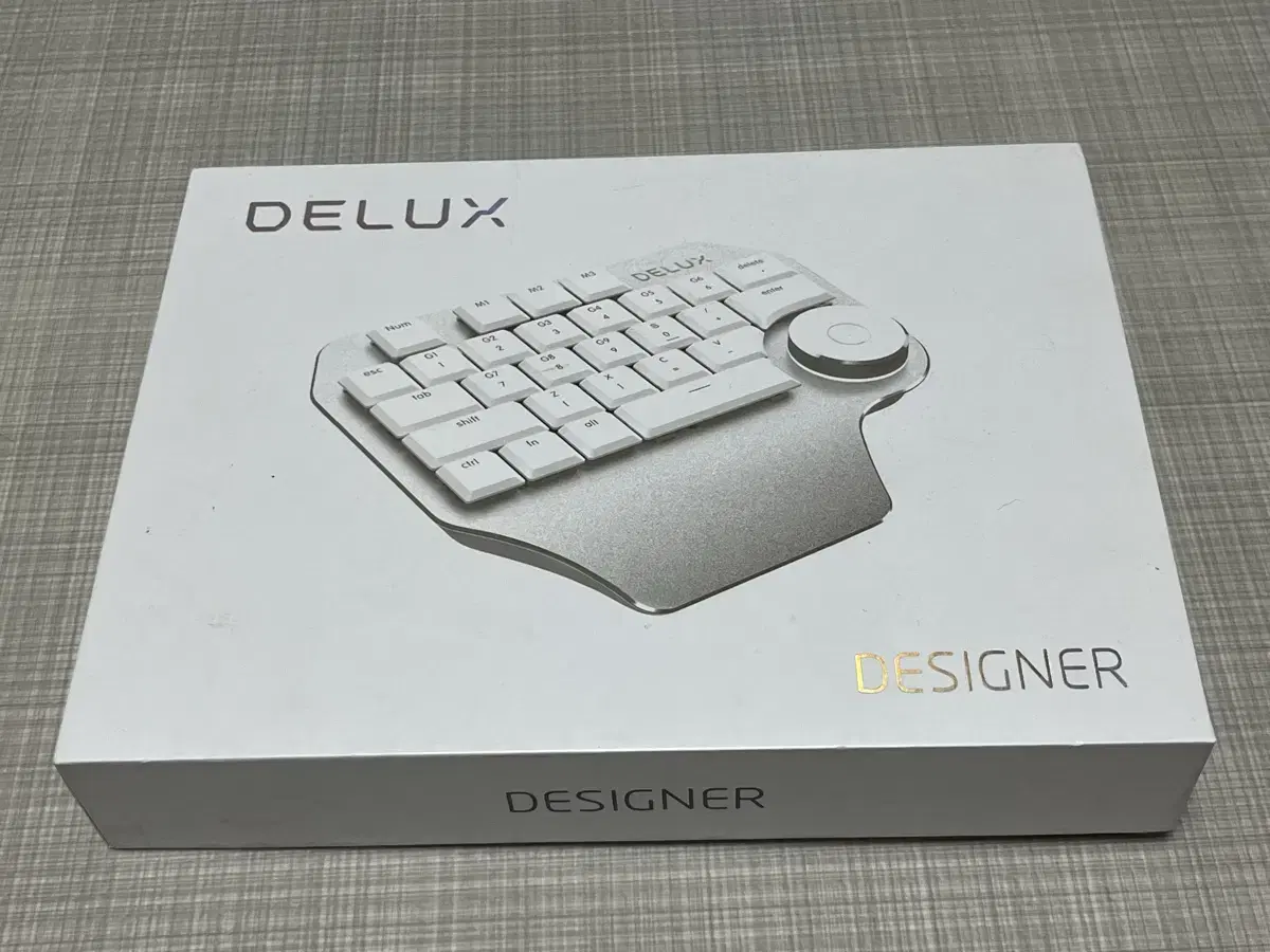 Delux Designer 디자이너 T11 한손 키보드