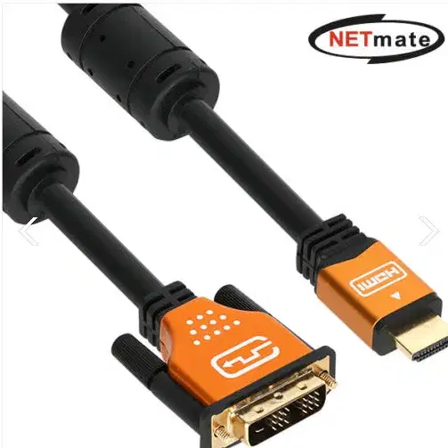 NETmate HDMI to DVI Gold Metal 케이블 3m