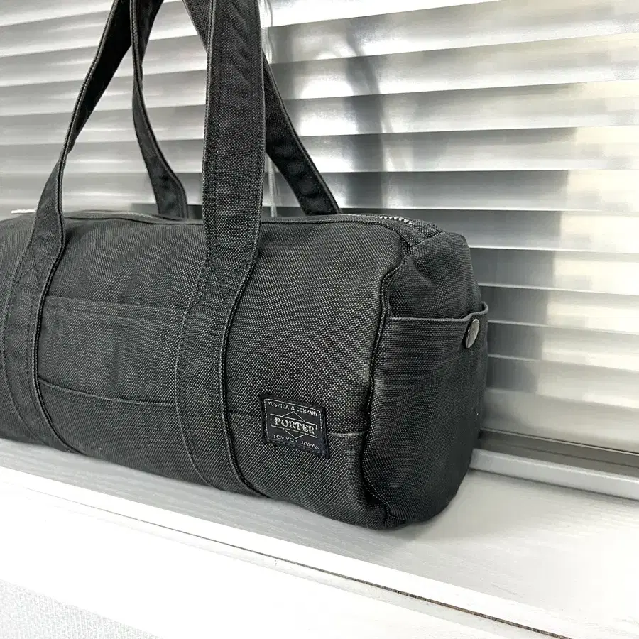 PORTER SMOKY-BOSTON BAG S (Black) 포터 보스턴