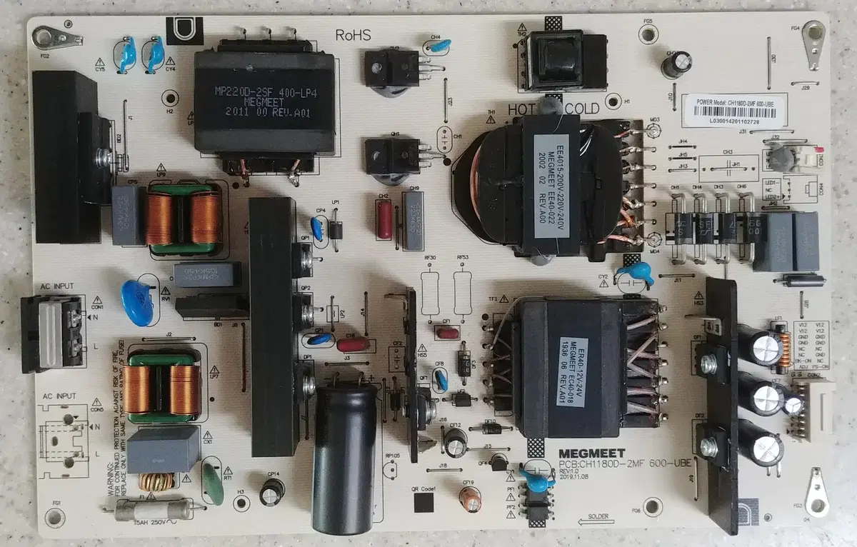 Prism 65-inch Smart TV Main, Power, Ticon Board (PTC65ULC)