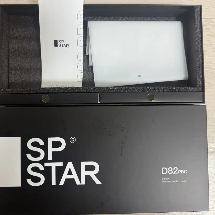 기계식 키보드 (LCD 디스플레이 )SP STAR D82 PRO