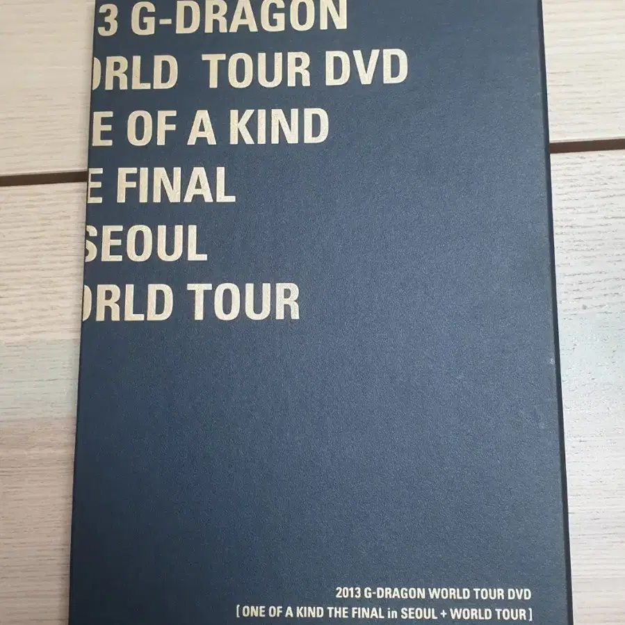 2013 지디 지드래곤 GD 원오브카인드 원옵카 월드투어 DVD