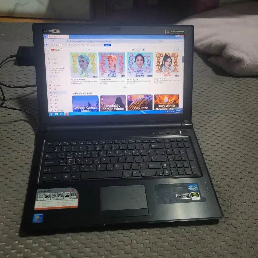 기가바이트 P2542 노트북 i7-3630qm 램8 SSD120