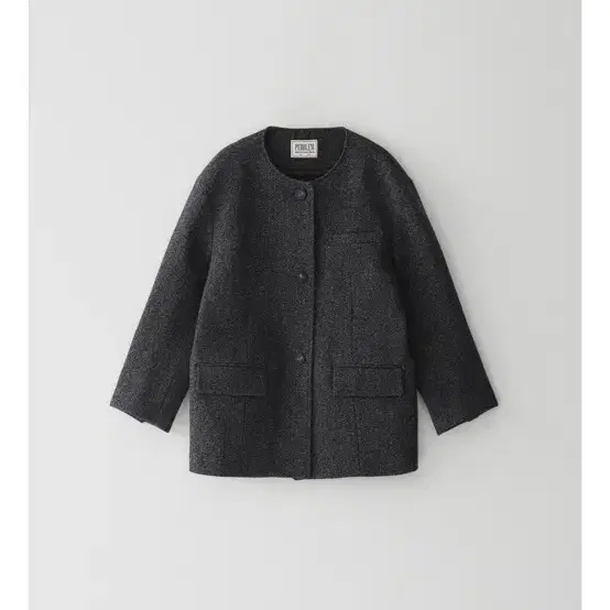 페블엠 pebblem Field Boxy Jacket 차콜