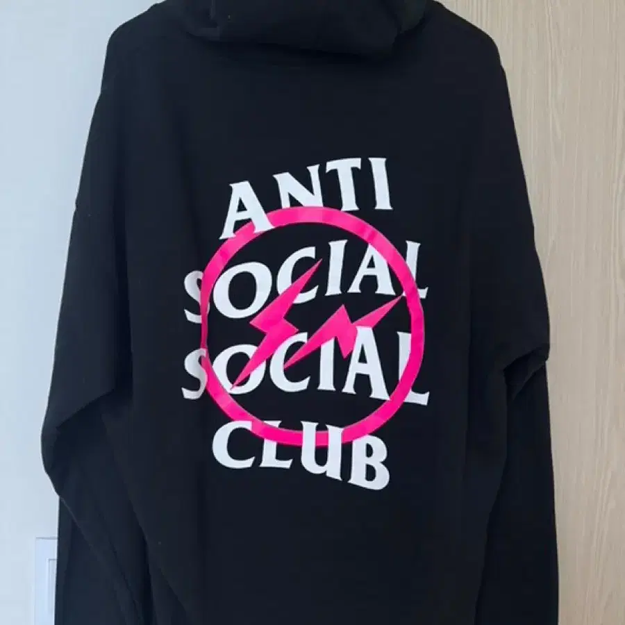 Anti Social Club x 프라그먼트 안티소셜클럽후드