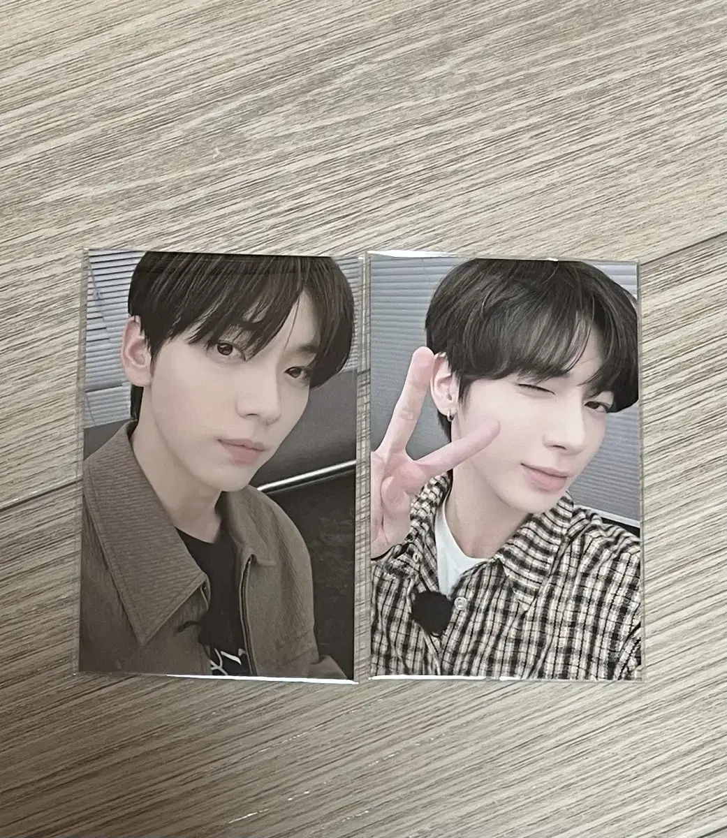 txt Taehyun, Soobin, Pungbattoo pop up Photocard