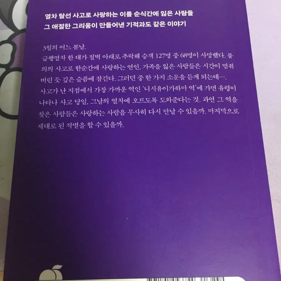 세상의 마지막 기차역 소설책