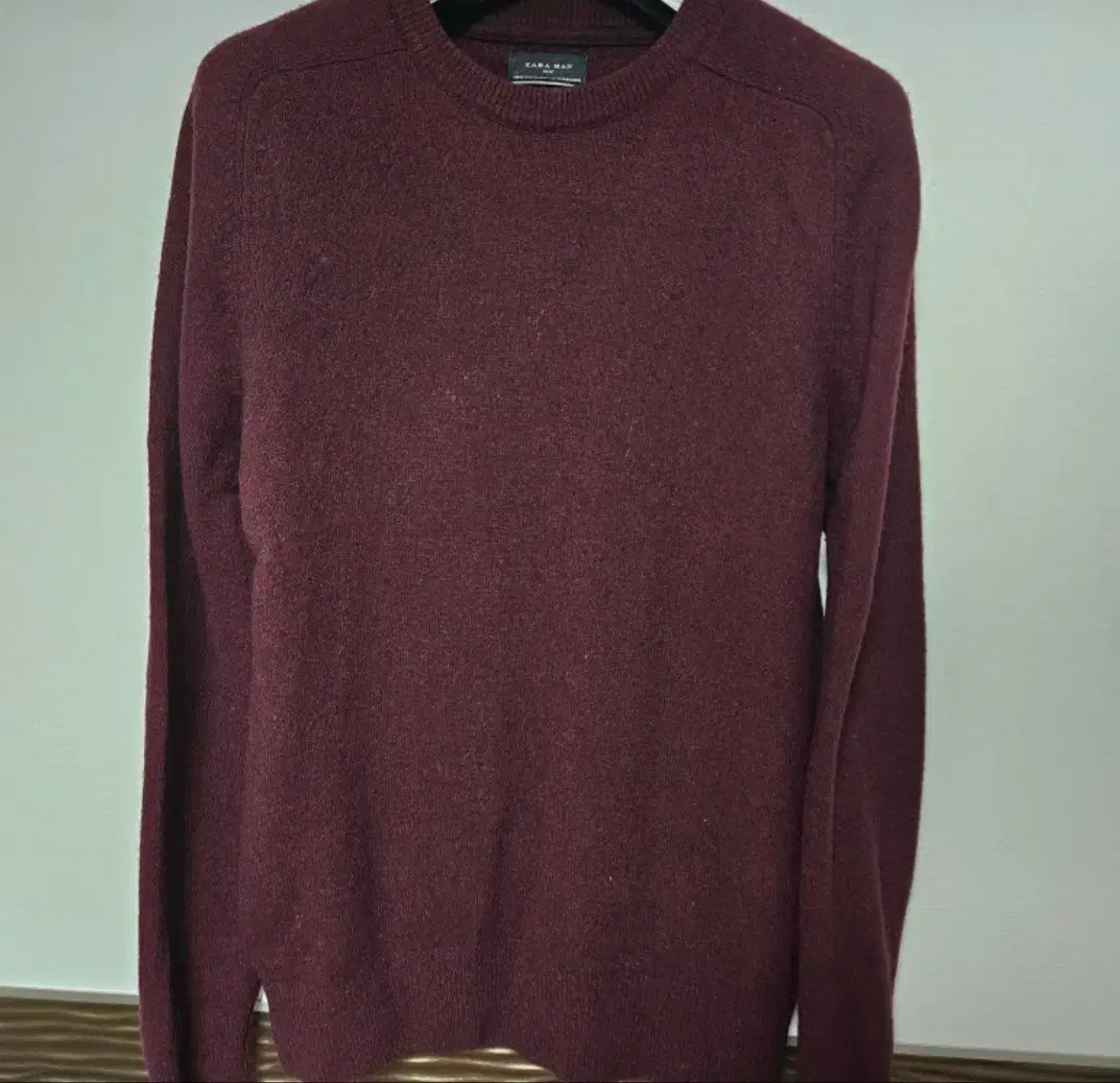 Wine-colored knit M