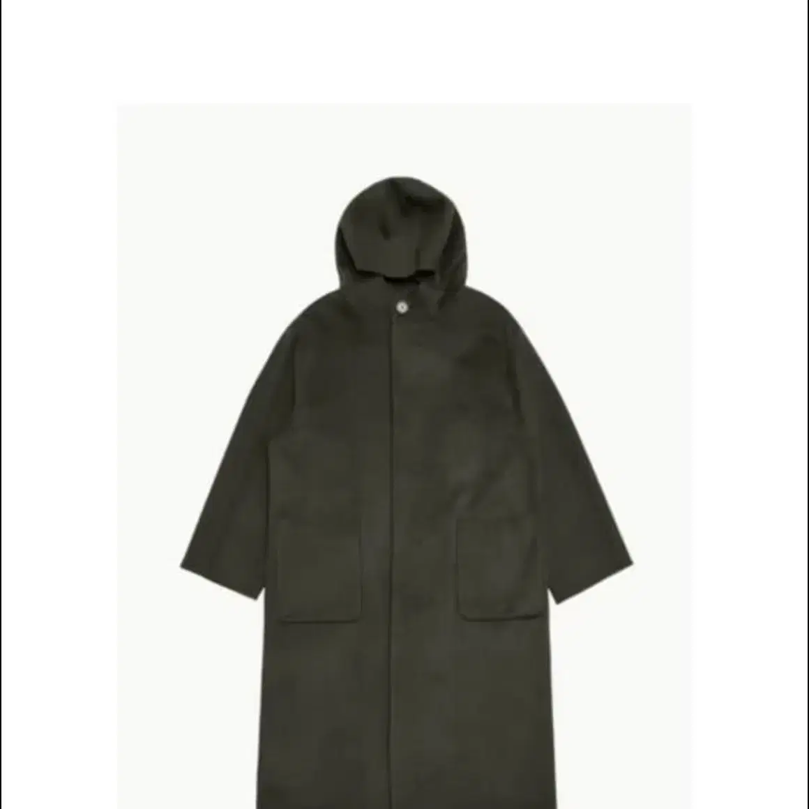 AMOMENTO HANDMADE HOODIE LONG COAT