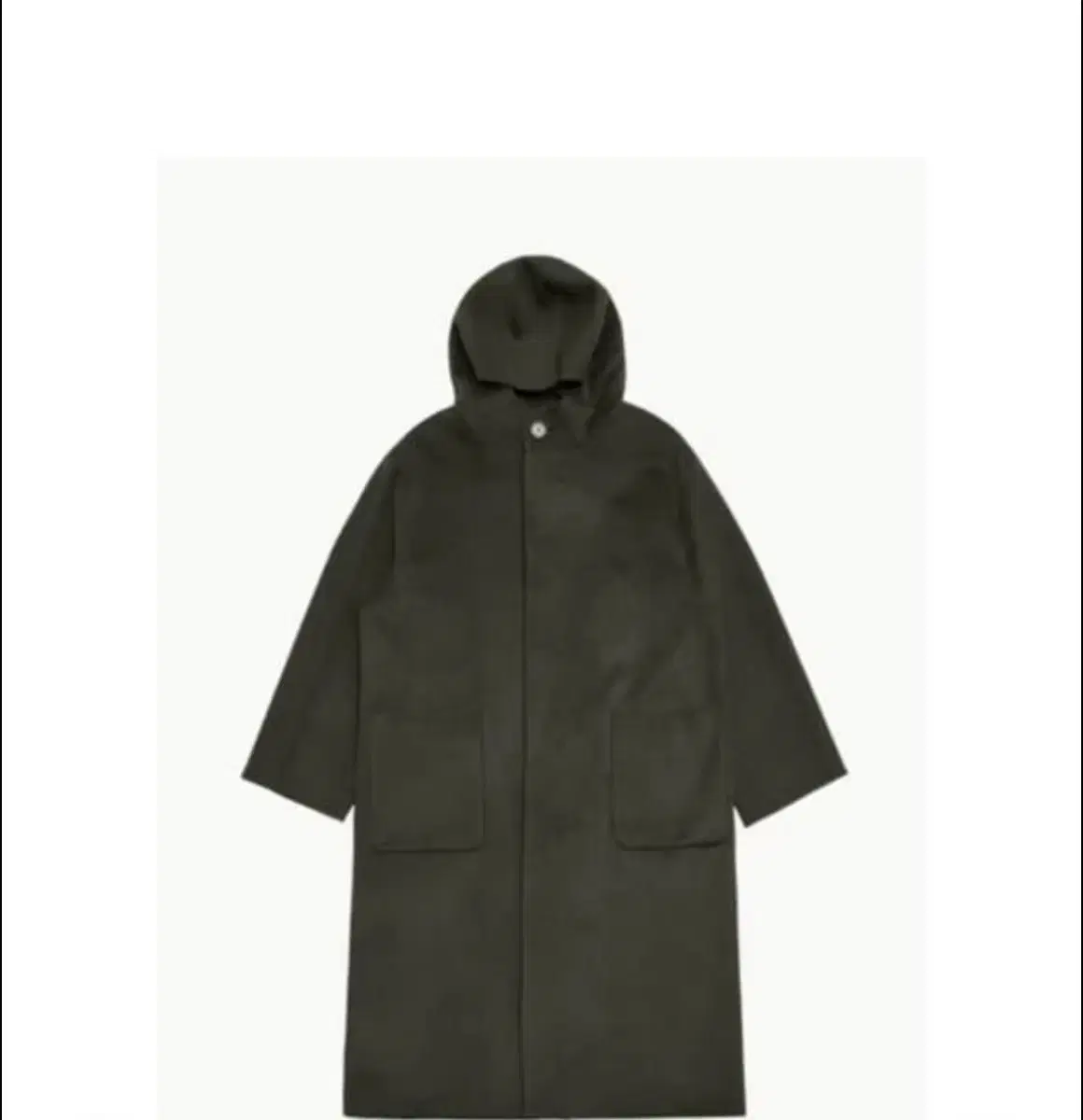 AMOMENTO HANDMADE HOODIE LONG COAT