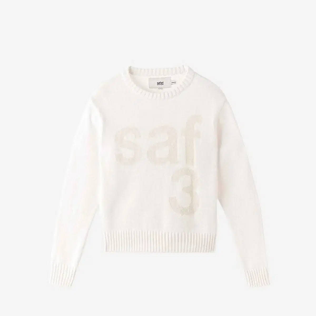 사파리스팟 1/2 BASIC SAFARI KNIT (WHITE)