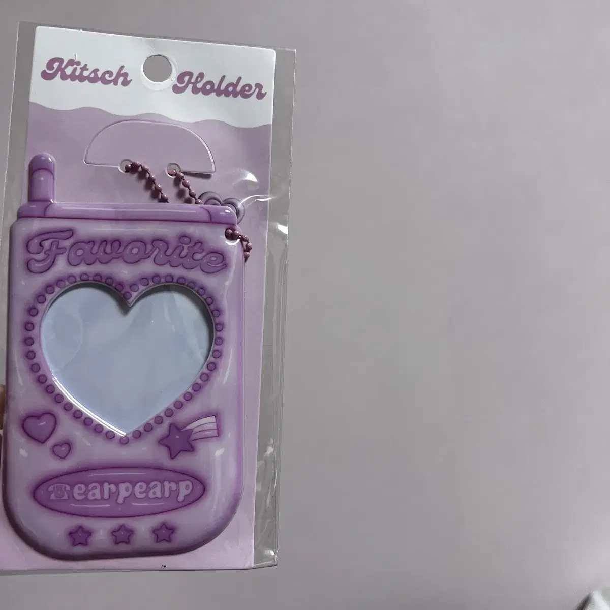 어프어프 JELLY HEART FEATURE PHONE 포카홀더