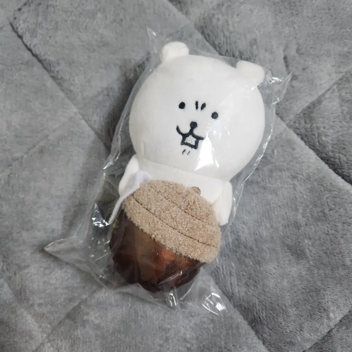 채팅필수) 나가노마켓 농담곰 도토리 데스크탑 누이 인형 마스코트