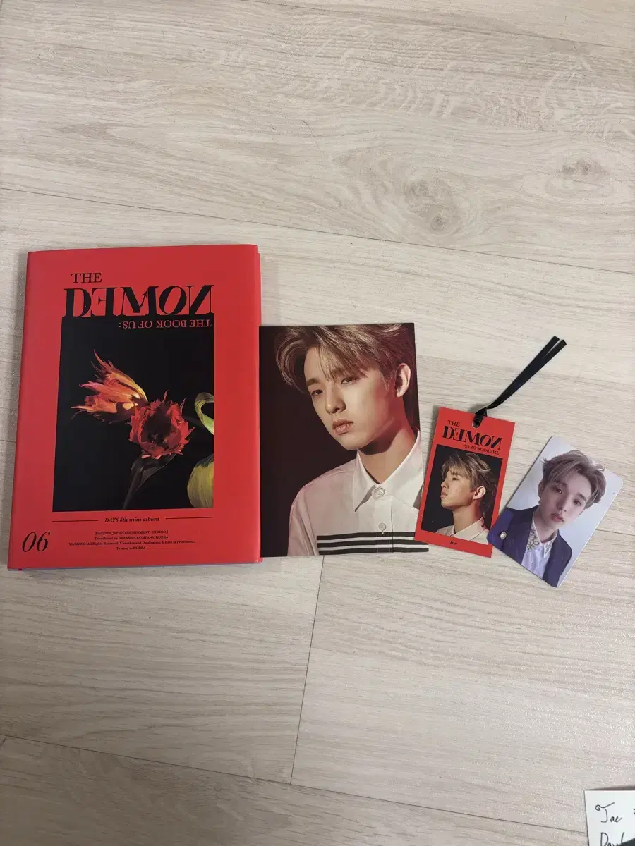 Day 6 Former members jay, Zeddemon, photocard Goods full set Including rare goods