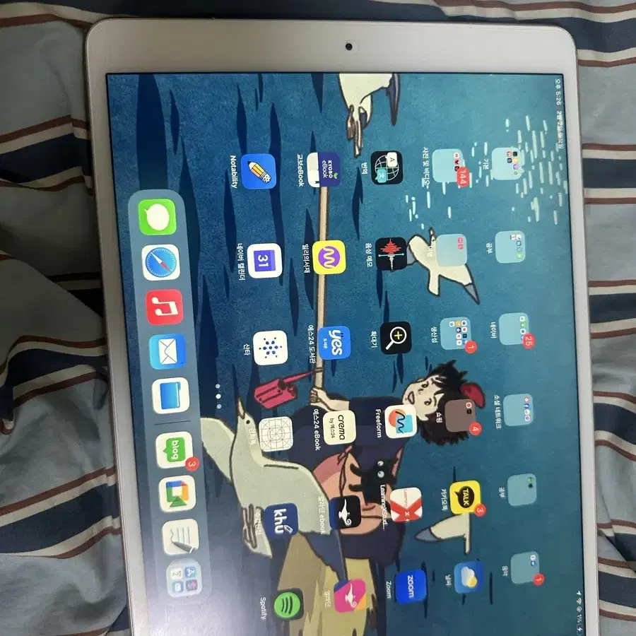 iPad Air 3 (256GB, 셀룰러, 로즈 골드) + 애플펜슬 1