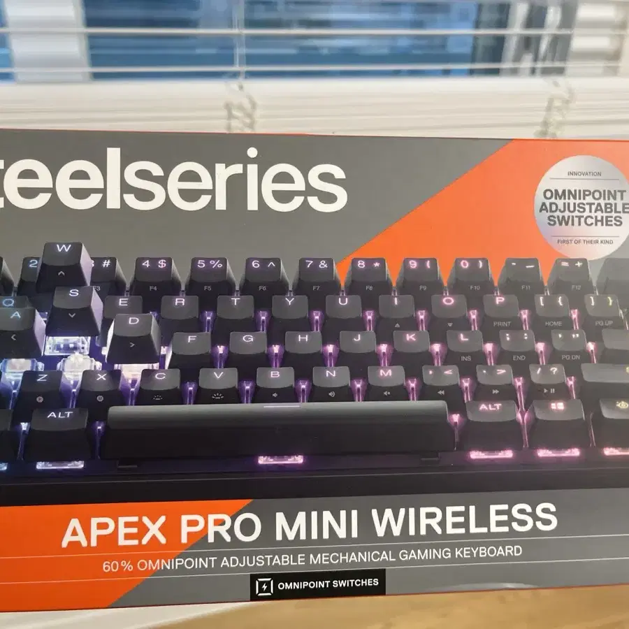 스틸시리즈 apex pro mini wireles 에이펙스 프로 미니무선