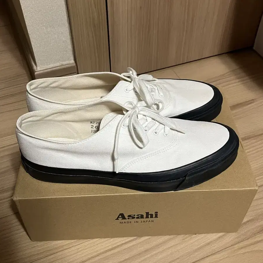 ASAHI SHOES 아사히 덱슈즈 모노크롬