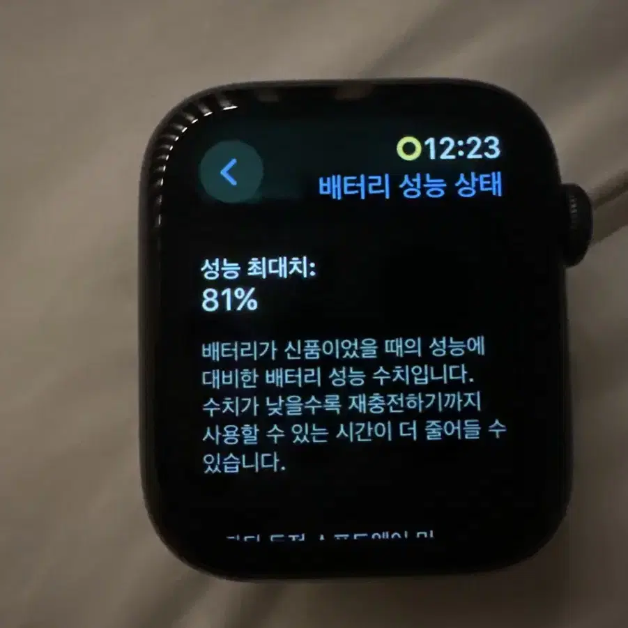 애플워치6 셀룰러 44mm