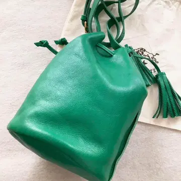 새상품 일비종떼 복조리 가방 버킷백 버킷백 가죽 숄더백