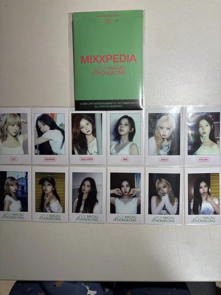 Nmixx Picmahong polaroid sticker Set