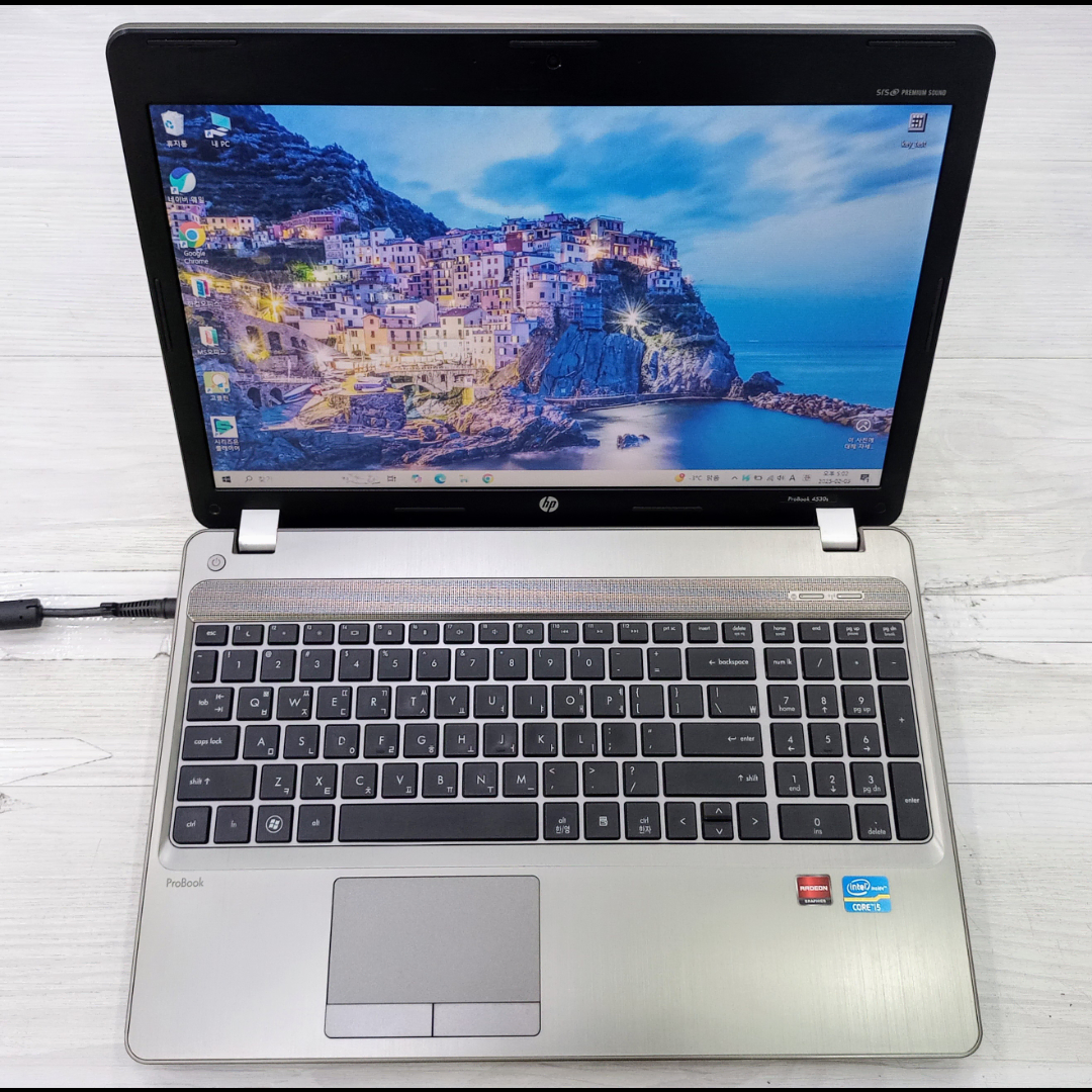 HP 15.6인치 i5노트북(120G ssd+500G hdd) 90일보증