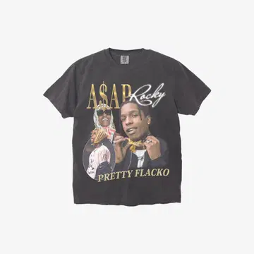 ASAP ROCKY ROCKY BOOTLEG RAP TEE